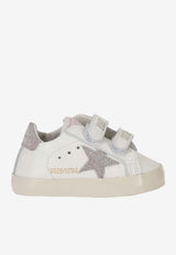 Golden Goose DB Kids Babies School Leather Sneakers White GIF00166F008016_10847