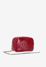 Golden Goose DB Mini Star Naplak Leather Crossbody Bag Red GWA00228A000333_40371