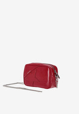 Golden Goose DB Mini Star Naplak Leather Crossbody Bag Red GWA00228A000333_40371