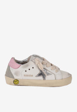 Golden Goose DB Kids Girls Super-Star Leather Sneakers White GJF00102F004662_11531