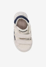 Golden Goose DB Kids Babies June Leather Sneakers White GJF00386F003322_10357