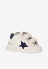 Golden Goose DB Kids Babies June Leather Sneakers White GJF00386F003322_10357