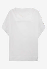 Soeur Issa Boat-Neck Top White CHE0678ISSABLA1226S_BLANCCASSE_54423048