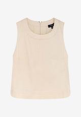 Soeur Pampa Sleeveless Top Beige CHE1006PAMPABEI1322S_CREME_54423142