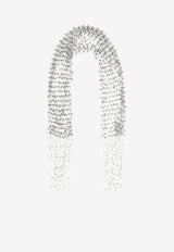 Beaded Necklace Scarf