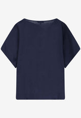 Soeur Issa Boat-Neck Top Blue CHE1028ISSANAV0126S_Blue_54423185