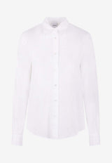 Aspesi Long-Sleeved Linen Shirt Beige 5422C19585072_Natural_54417895