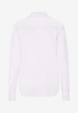 Aspesi Long-Sleeved Linen Shirt Beige 5422C19585072_Natural_54417895
