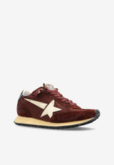 Golden Goose DB Marathon Suede Low-Top Sneakers Brown GWF00683F007841_55661