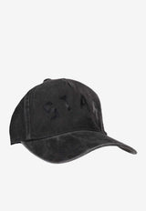 Golden Goose DB Star Print Faded Baseball Cap Gray GUP01878P002506_60448