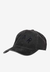 Golden Goose DB Star Print Faded Baseball Cap Gray GUP01878P002506_60448