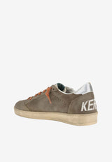 Golden Goose DB Ballstar Suede Low-Top Sneakers Brown GMF00117F008120_55605