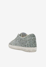 Golden Goose DB Super Star Glittered Sneakers Silver GWF00101F008056_65224