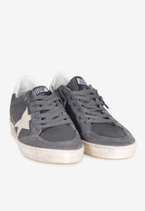 Golden Goose DB Ballstar Suede Low-Top Sneakers Gray GMF00117F008157_60662
