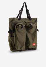The North Face Red Box Nylon Backpack Green NF0A8EGE21L1_NEW TAUPE GREEN_54407898