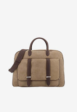 Orciani Jones Suede Travel Bag Brown P00748SFRTESTA DI MORO_Dark Brown_54423214