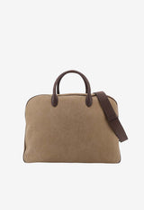 Orciani Jones Suede Travel Bag Brown P00748SFRTESTA DI MORO_Dark Brown_54423214