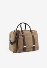 Orciani Jones Suede Travel Bag Brown P00748SFRTESTA DI MORO_Dark Brown_54423214