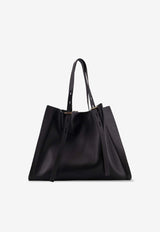 MINOBOSSI Paula Leather Shoulder Bag Black PROMPAULALILLEC1007_Black_54420927