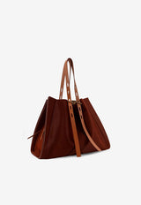 MINOBOSSI Paula Pony Skin Shoulder Bag Brown PRPAULACAVALLIC1006_Leather Brown_54420995