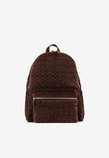 Orciani Woven Suede Leather Backpack Brown P00711PEWTESTA DI MORO_Dark Brown_54423084