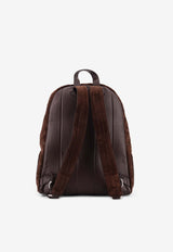 Orciani Woven Suede Leather Backpack Brown P00711PEWTESTA DI MORO_Dark Brown_54423084