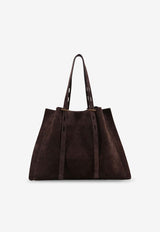 MINOBOSSI Paula Suede Shoulder Bag Brown PRPAULASUEDEC706_T MORO_54420978