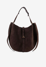 MINOBOSSI Suede Crossbody Bag Brown PRLIZSUEDEC706_T MORO_54420956