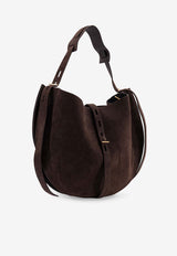 MINOBOSSI Suede Crossbody Bag Brown PRLIZSUEDEC706_T MORO_54420956