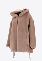 Max Mara The Cube Olivia Reversible Alpaca and Wool Jacket Beige 2529486105600OLIVIA_040 BE