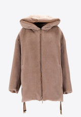Max Mara The Cube Olivia Reversible Alpaca and Wool Jacket Beige 2529486105600OLIVIA_040 BE