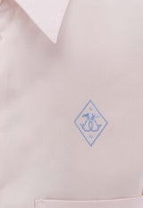 SEAFARER Kim Long-Sleeved Shirt Pink SWC0065TCF01310003015_White_54423101