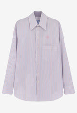 SEAFARER Kim Stripe Buttoned Shirt White SWC0065TCF01340003053_White_54423176