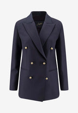 SEAFARER Berry Double-Breasted Wool Blazer Black SWJ0009TWF00170005090_Black_54423256
