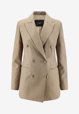 SEAFARER Betty Double-Breasted Wool Blazer Beige SWJ0009TWF00170008020_Black_54423264
