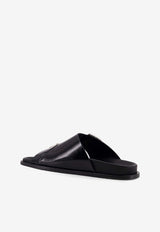 ALOHAS Alba Leather Buckled Sandals Black S10101201black_Black_54417823