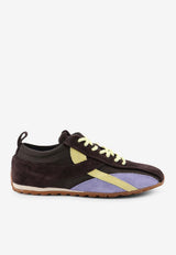ALOHAS TB 304 Suede and Leather Low-Top Sneakers Brown S10111306BROWN_Brown_54417814