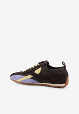 ALOHAS TB 304 Suede and Leather Low-Top Sneakers Brown S10111306BROWN_Brown_54417814
