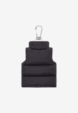 Moncler Buttoned Padded Vest Keyring Black L109A6F00002M7726_999