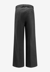 Aspesi Straight-Leg Tailored Pants Black 0190D02310241_Black_54418037
