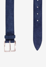 Orciani Suede Buckled Belt Blue U08211AMFNOTTE_Blue_54568655