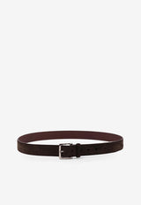 Orciani Suede Buckled Belt Brown U08211AMFTESTA DI MORO_Dark Brown_54568658