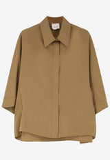 ALYSI Peach Touch Short-Sleeved Shirt Brown 116236P6045OLIO_OLIO_54418053