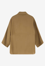 ALYSI Peach Touch Short-Sleeved Shirt Brown 116236P6045OLIO_OLIO_54418053