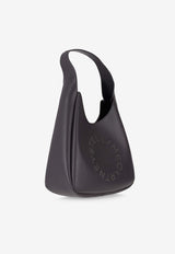 Stella McCartney Large Studded Logo Shoulder Bag Gray 7B0102WP0563_1164
