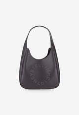 Stella McCartney Small Studded Logo Shoulder Bag Gray 7B0113WP0563_1164