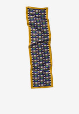 Miu Miu Printed Silk Scarf Multicolor 5FF0652IG3_F0A4E