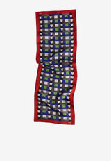 Miu Miu Printed Silk Scarf Multicolor 5FF0652IG3_F0PTA