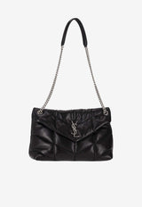 Saint Laurent Medium Loulou Shoulder Bag Black 5774751EL00_1000