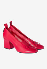 Miu Miu Élan 65 Bow-Embellished Pumps Fuchsia 5I551EFA065038_F0011